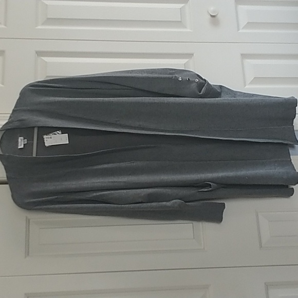 Avenue Grey Open Cardigan Sweater Coat Plus Size 28/28 - Picture 2 of 9